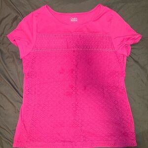 Croft & Barrow Pink Women's Top Size L
